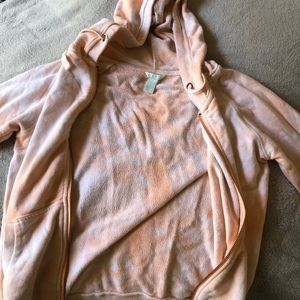 Tie dye zip up hoodie